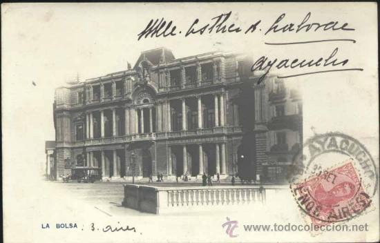 Postales: BUENOS AIRES (ARGENTINA).-  LA BOLSA - Foto 1