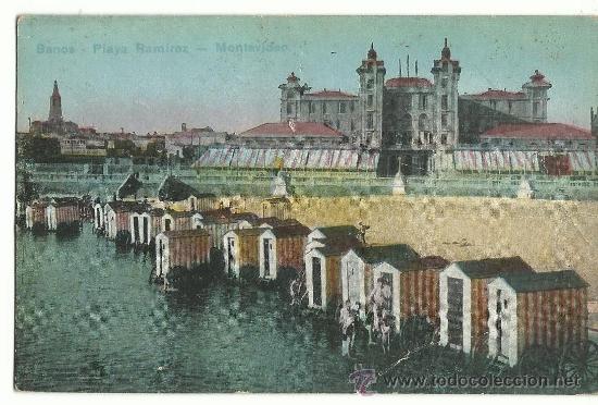 Postales: MONTEVIDEO .- URUGUAY .- BA&Ntilde;OS PLAYA RAMIREZ.- - Foto 1