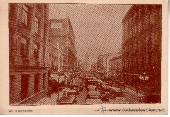Postales: TARJETA POSTAL - MEXICO - AV. 5 DE MAYO - Foto 1