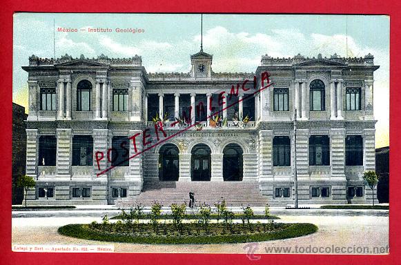 Cartes Postales: POSTAL MEJICO, MEXICO, INSTITUTO GEOLOGICO, P79709