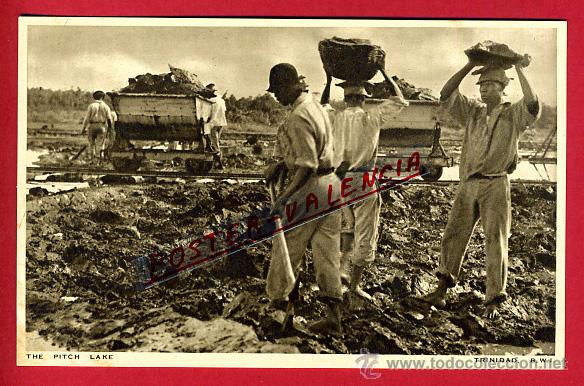 Cartes Postales: POSTAL TRINIDAD, REPUBLICA DOMINICANA, THE PITCH LAKE, P79720