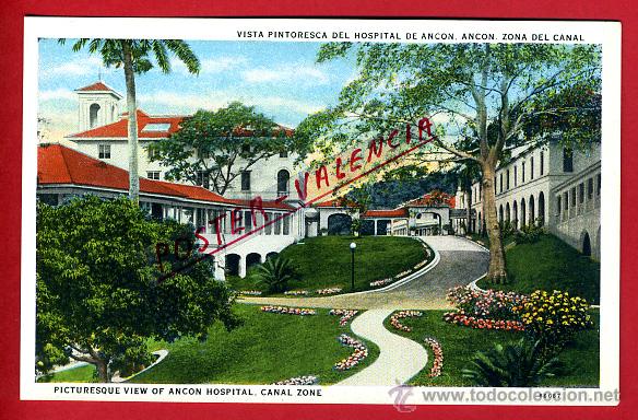 Postales: POSTAL PANAMA, VISTA PINTORESCA DEL HOSPITAL DE ANCON, P79751