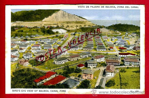 Postais: POSTAL PANAMA, VISTA DE PAJARO DE BALBOA, P79785