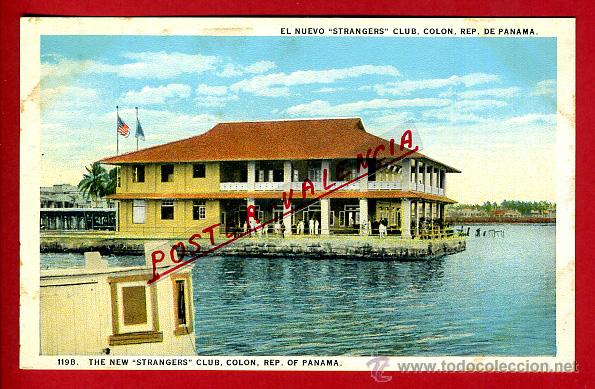 Postais: POSTAL PANAMA, EL NUEVO STRANGERS CLUB, COLON, P79792