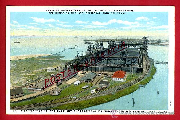 Postais: POSTAL PANAMA, PLANTA CARBONERA TERMINAL DEL ATLANTICO, P79802