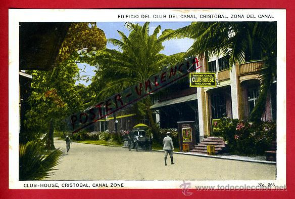 Postales: POSTAL PANAMA, EDIFICIO DEL CLUB DEL CANAL, CRISTOBAL, P79811 - Foto 1