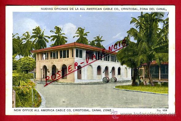 Postais: POSTAL PANAMA, NUEVAS OFICINAS DE LA ALL AMERICAN CABLE CO, P79812