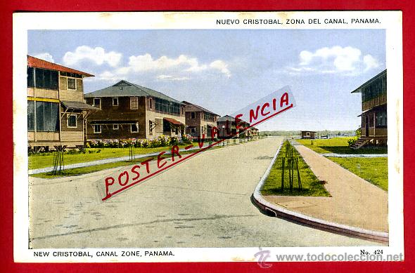 Postais: POSTAL PANAMA, NUEVO CRISTOBAL, ZONA DEL CANAL, P79814