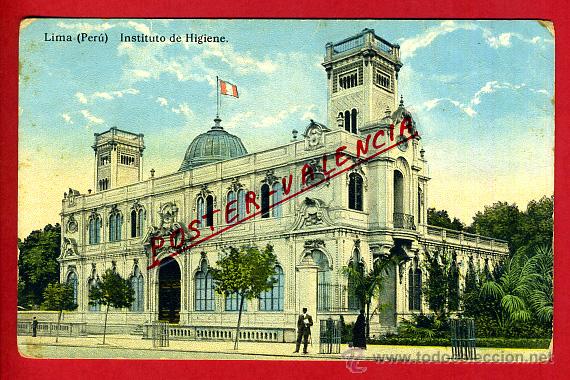 Postales: POSTAL LIMA, PERU, INSTITUTO DE HIGIENE, P79902 - Foto 1