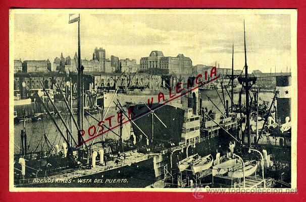 Postkarten: POSTAL BUENOS AIRES, ARGENTINA, VISTA DEL PUERTO, P79928