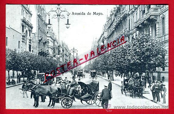 Postales: POSTAL BUENOS AIRES, ARGENTINA, AVENIDA DE MAYO, P79972