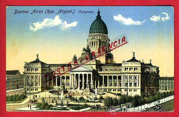 Postales: POSTAL BUENOS AIRES, ARGENTINA, CONGRESO, P80004