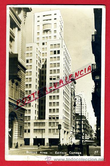 Postales: POSTAL BUENOS AIRES, ARGENTINA, EDIFICIO COMEGA, P80012 - Foto 1