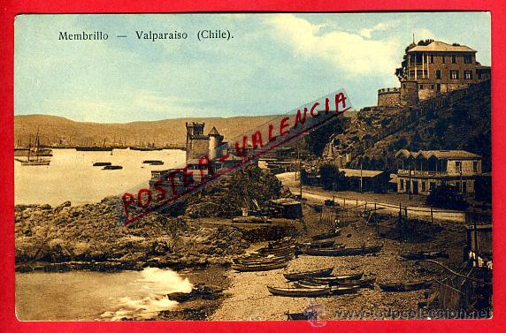Postales: POSTAL VALPARAISO, CHILE, MEMBRILLO,  P80133