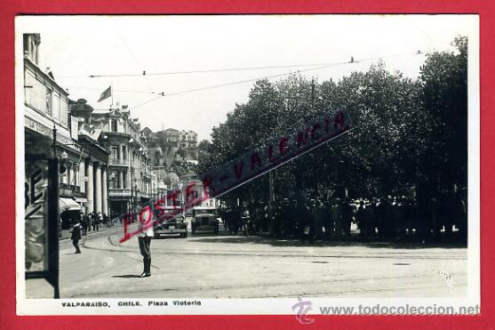 Postales: POSTAL VALPARAISO, CHILE, PLAZA VICTORIA, P80218