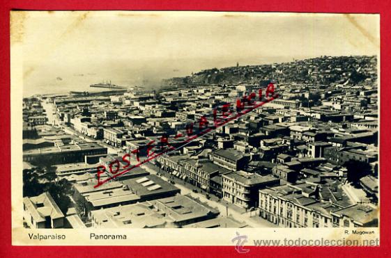 Postales: POSTAL VALPARAISO, CHILE, PANORAMA, FOTOGRAFICA, P80230