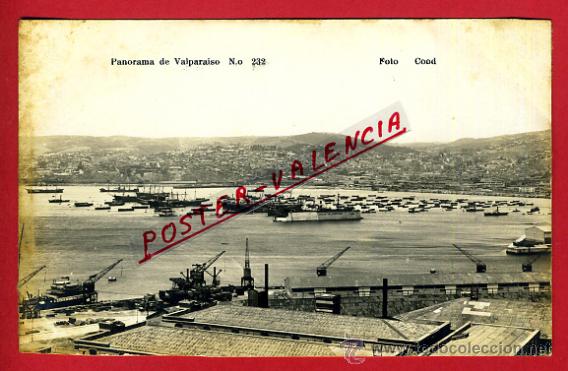 Postales: POSTAL VALPARAISO, CHILE, PANORAMA, FOTOGRAFICA, P80260