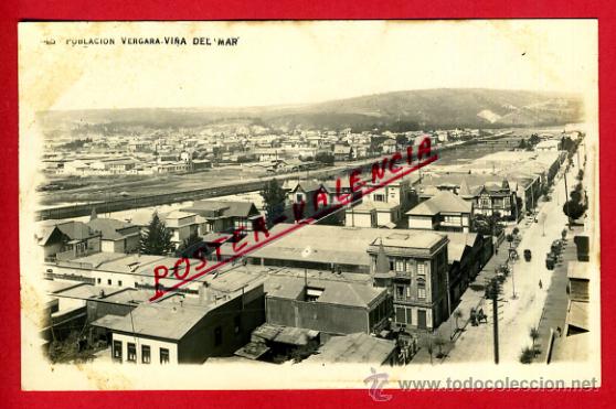 Postales: POSTAL VI&Ntilde;A DEL MAR, CHILE, POBLACION VERGARA, FOTOGRAFICA, P80284