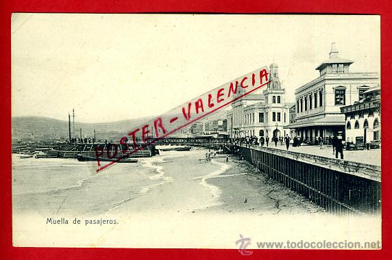 Postales: POSTAL VALPARAISO, CHILE, MUELLA DE PASAJEROS, P80315
