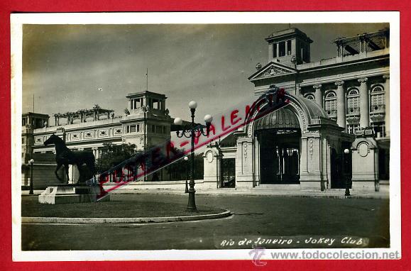 Postales: POSTAL RIO DE JANEIRO, BRASIL, JOKEY CLUB, P80318