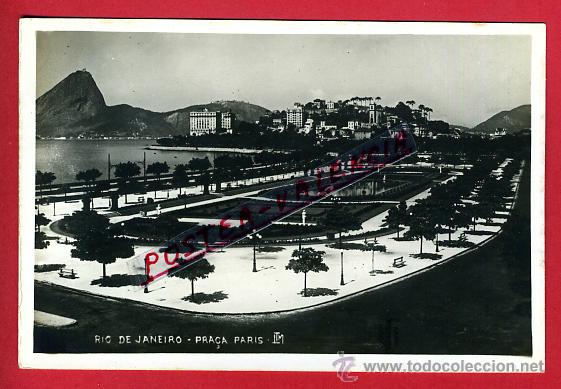 Postales: POSTAL RIO DE JANEIRO, BRASIL, PLAZA PARIS, FOTOGRAFICA, P80382