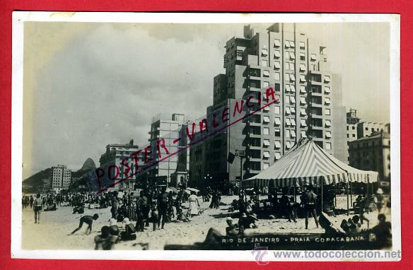 Postales: POSTAL RIO DE JANEIRO, BRASIL, PLAYA COPACABANA, FOTOGRAFICA, P80389