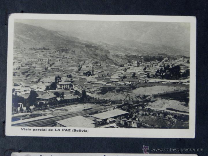 Postkarten: antigua postal, la paz, vista parcial, circulada