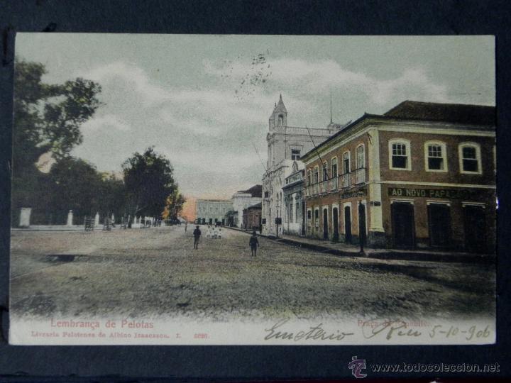 Postales: antigua postal, memoria de pellets, circulada - Foto 1