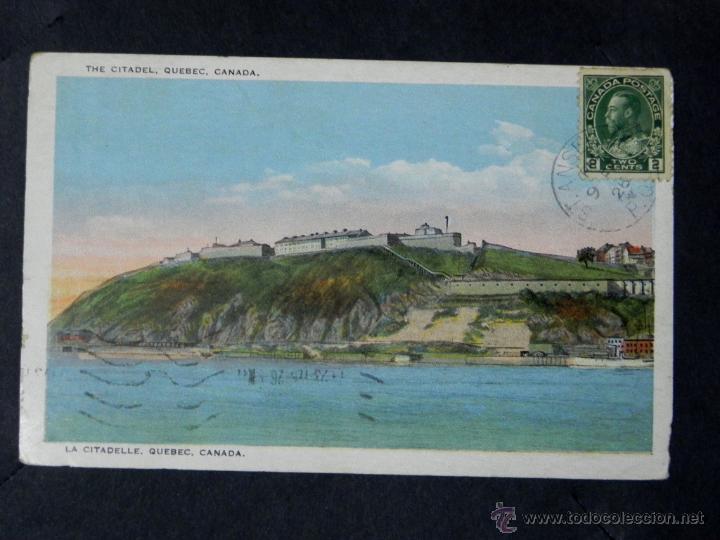 Postales: antigua postal, quebec, la ciudadela, circulada - Foto 1