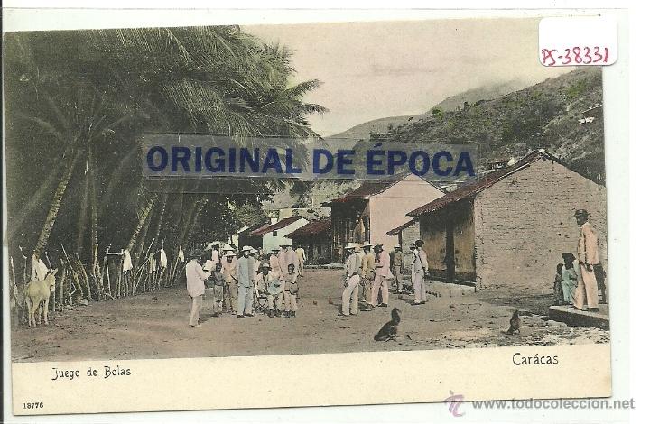 Cartoline: (PS-38331)POSTAL DE CARACAS-JUEGO DE BOLAS
