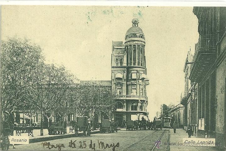 Postkarten: ROSARIO (ARGENTINA).- CALLE LAPRIDA