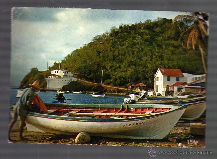 Postales: TARJETA POSTAL LES SAINTES, ISLA DE GUADALUPE &middot; Circulada