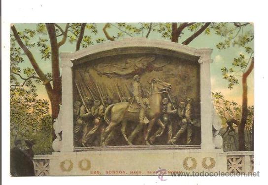 Postales: POSTAL BOSTON &ndash; SHAW MEMORIAL - Foto 1