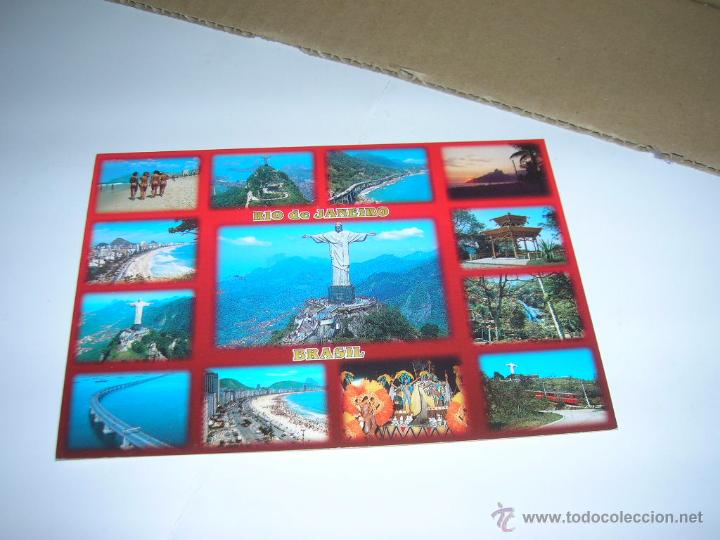 Cartes Postales: Tarjeta postal Rio de Janeiro. Varias vistas. Vistas parciais.