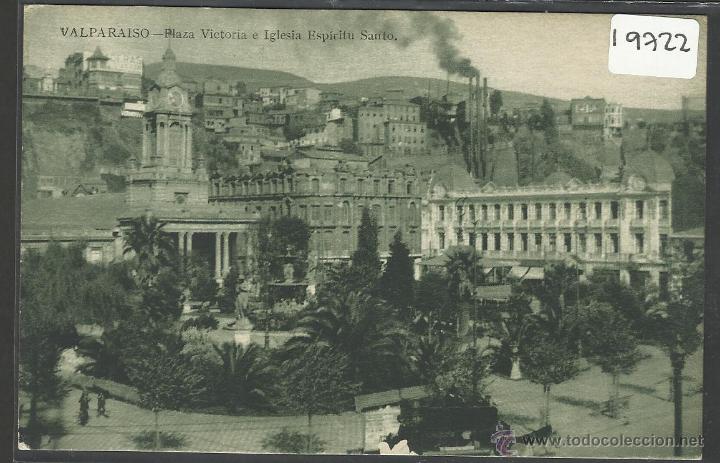 valparaiso - plaza victoria e iglesia espiritu - Buy Antique and  collectible postcards from America on todocoleccion