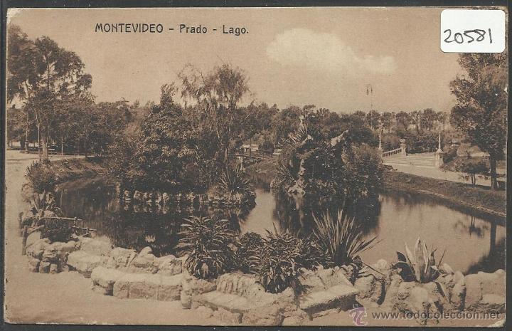 Postales: MONTEVIDEO - PRADO LAGO - (20581) - Foto 1