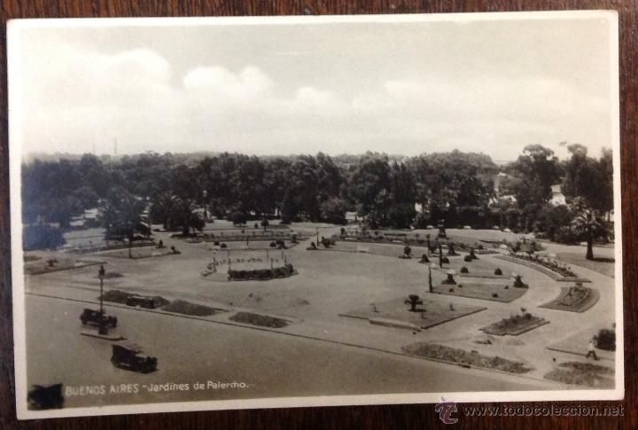 Postcards: BUENOS AIRES. JARDINES DE PALERMO.