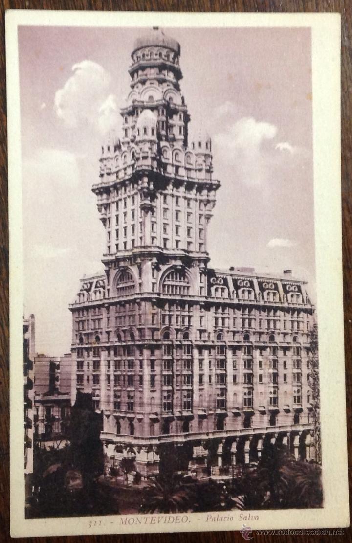 Postales: MONTEVIDEO. PALACIO SALVO. EDIT. M. ROMANO. - Foto 1