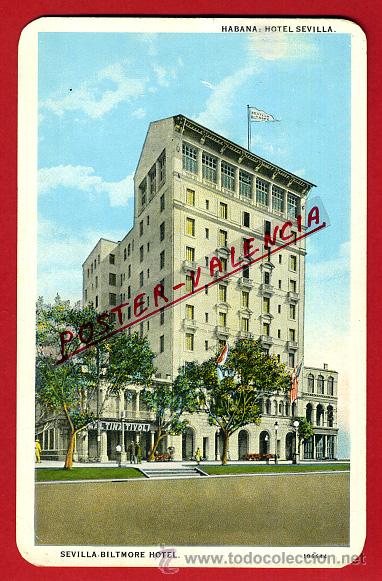 Cartes Postales: POSTAL, HABANA, CUBA, HOTEL SEVILLA, P93638