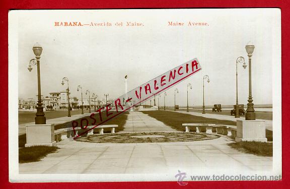 Cartes Postales: POSTAL, HABANA, CUBA, AVENIDA DEL MAINE, FOTOGRAFICA, P93641