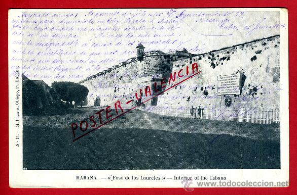 Cartes Postales: POSTAL, HABANA, CUBA, FOSO DE LOS LAURELES, P93645