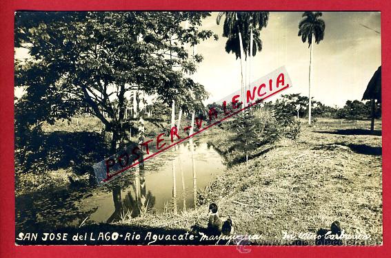 Postales: POSTAL, MAYAJIGUA, CUBA, SAN JOSE DEL LAGO, RIO AGUACATE, FOTOGRAFICA, P93692