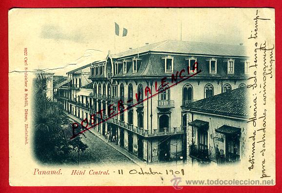 Postales: POSTAL PANAMA, HOTEL CENTRAL, P93720 - Foto 1