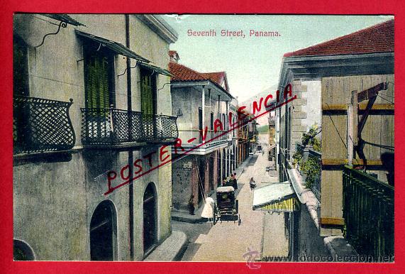 Postais: POSTAL PANAMA, SEPTIMA CALLE, P93726