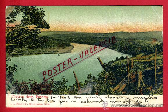 Postais: POSTAL PANAMA, RIO CHAGRES, P93731