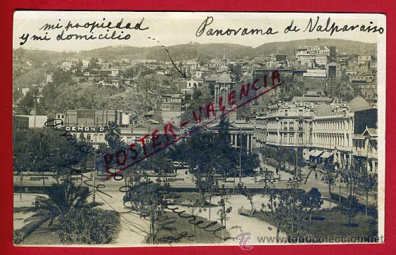 Postales: POSTAL CHILE, PANORAMA DE VALPARAISO, P93791