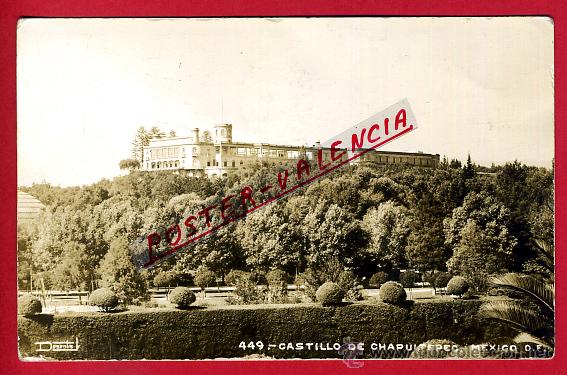 Postales: POSTAL, MEXICO, CASTILLO DE CHAPULTEPEC, FOTOGRAFICA, P93802