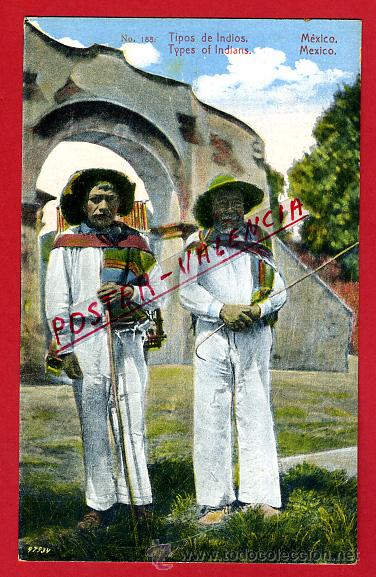 Postales: POSTAL, MEXICO, TIPOS DE INDIOS, P93811