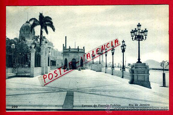 Postales: POSTAL, RIO DE JANEIRO, BRASIL, TERRA&Ccedil;O DO PASSEIG PUBLICO, P93851