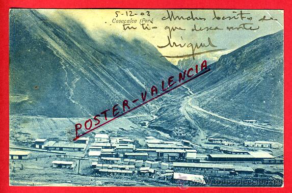 Postales: POSTAL LIMA, PERU, CASAPALCA, P93936 - Foto 1